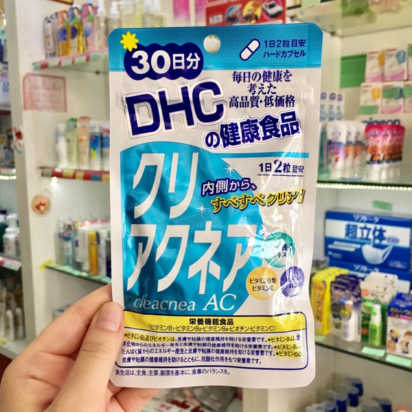 Thuốc trị mụn nội tiết DHC Clear Acne