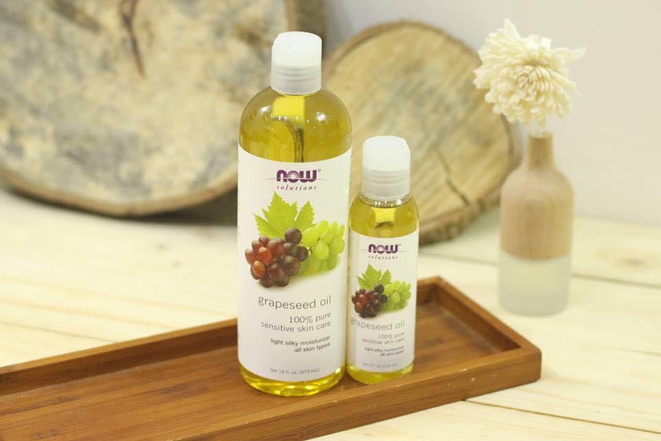 Tinh Dầu Hạt Nho Now Solution Grapeseed Oil