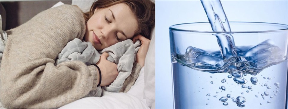 Uống nước trước 1 giờ trước khi đi ngủ