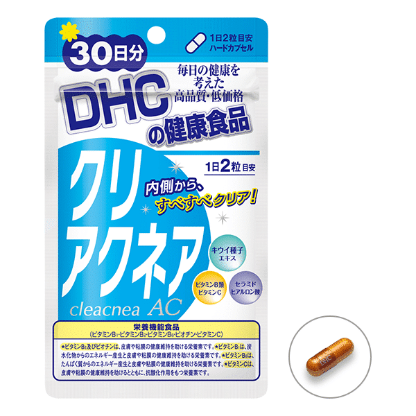 Viên uống trị mụn DHC clear acne 30