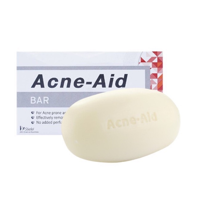 Xà phòng trị mụn cho da nhờn Acne Aid Bar