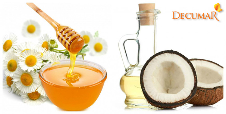 Mặt nạ mật ong và dầu dừa giúp kháng viêm, trị mụn thâm và dưỡng ẩm cho da