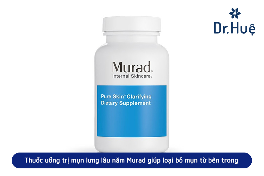 Thuốc uống trị mụn lưng Murad