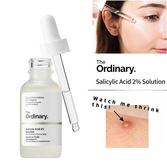 Công dụng của serum The Ordinary BHA Salicylic Acid 2% Solution 
