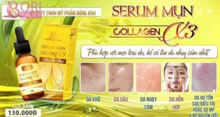 Serum trị mụn collagen x3