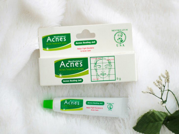 Sản phẩm trị mụn cám Acnes Sealing Jell chấm mụn acnes