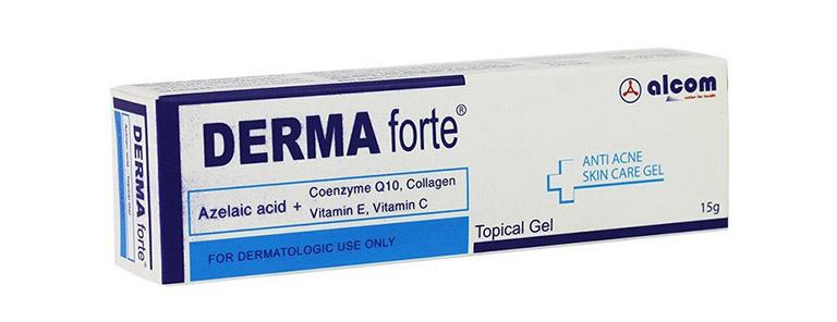 Derma Forte là thuốc bôi trị mụn và làm mờ sẹo của thương hiệu Gama Chemicals – Việt Nam