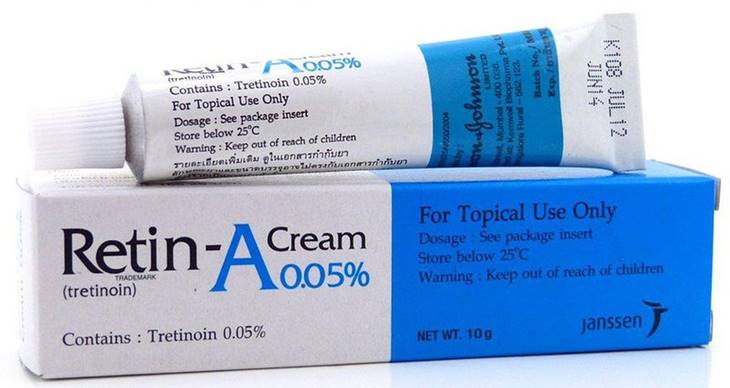 Thuốc trị mụn mủ Retinoin A thể hiện hiệu quả trị mụn vượt trội acne medication