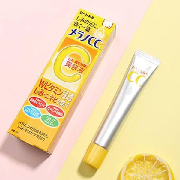 Serum trị mụn, sáng da Nhật Bản Vitamin C Melano CC