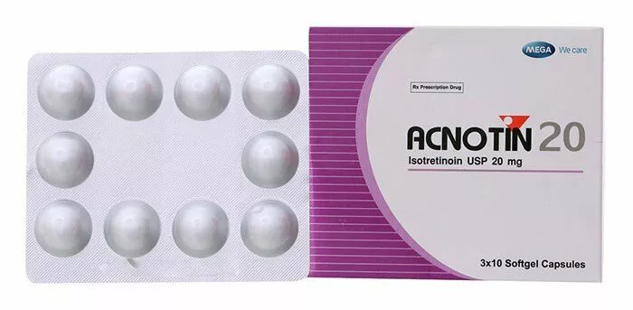 Thuốc Acnotin 20 mg hay Acnotin 20 trị mụn