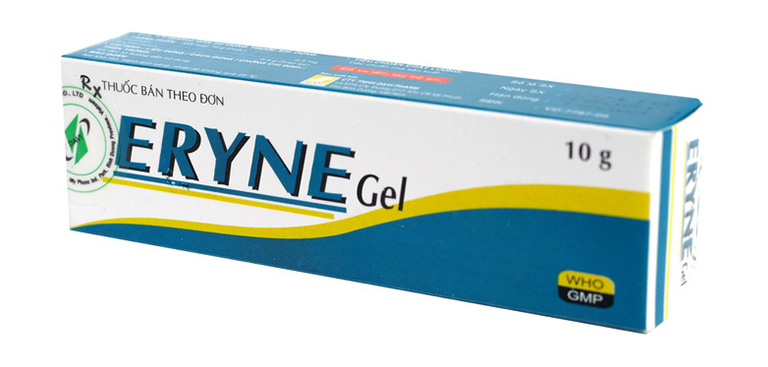 Eryne là thuốc bôi ngoài da chuyên dùng điều trị mụn trứng cá mụn erylik