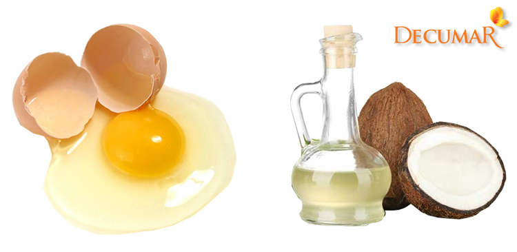 Mặt nạ dầu dừa kết hợp lòng trắng trứng trả lời cho câu hỏi dầu dừa có trị thâm mụn được không
