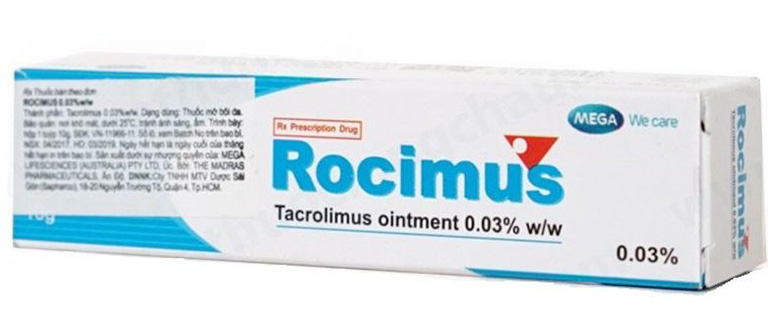 Thuốc mỡ bôi da Rocimus: công dụng, cách dùng và lưu ý