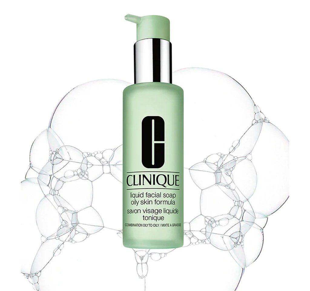 Clinique Liquid Facial Soap Oily Skin Formula với công thức làm sạch đặc biệt dành riêng cho da dầu