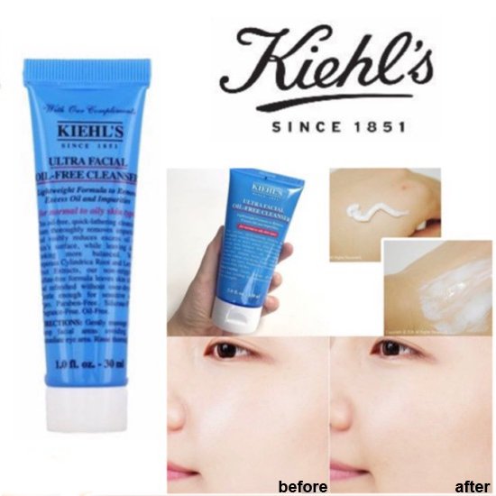 Sữa rửa mặt Kiehl's Ultra Facial Oil Free Cleanser kiềm dầu Mỹ 30ml – TIẾN THÀNH BEAUTY