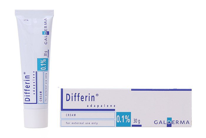 Kem trị mụn Differin gel chứa 0.1% Adapalene 